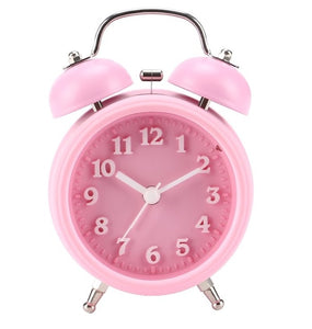 Alarm Clock Kids No Ticking Movement Cute Alarm Clock for Girls and Teens Alarm Clock for Heavy Sleeper